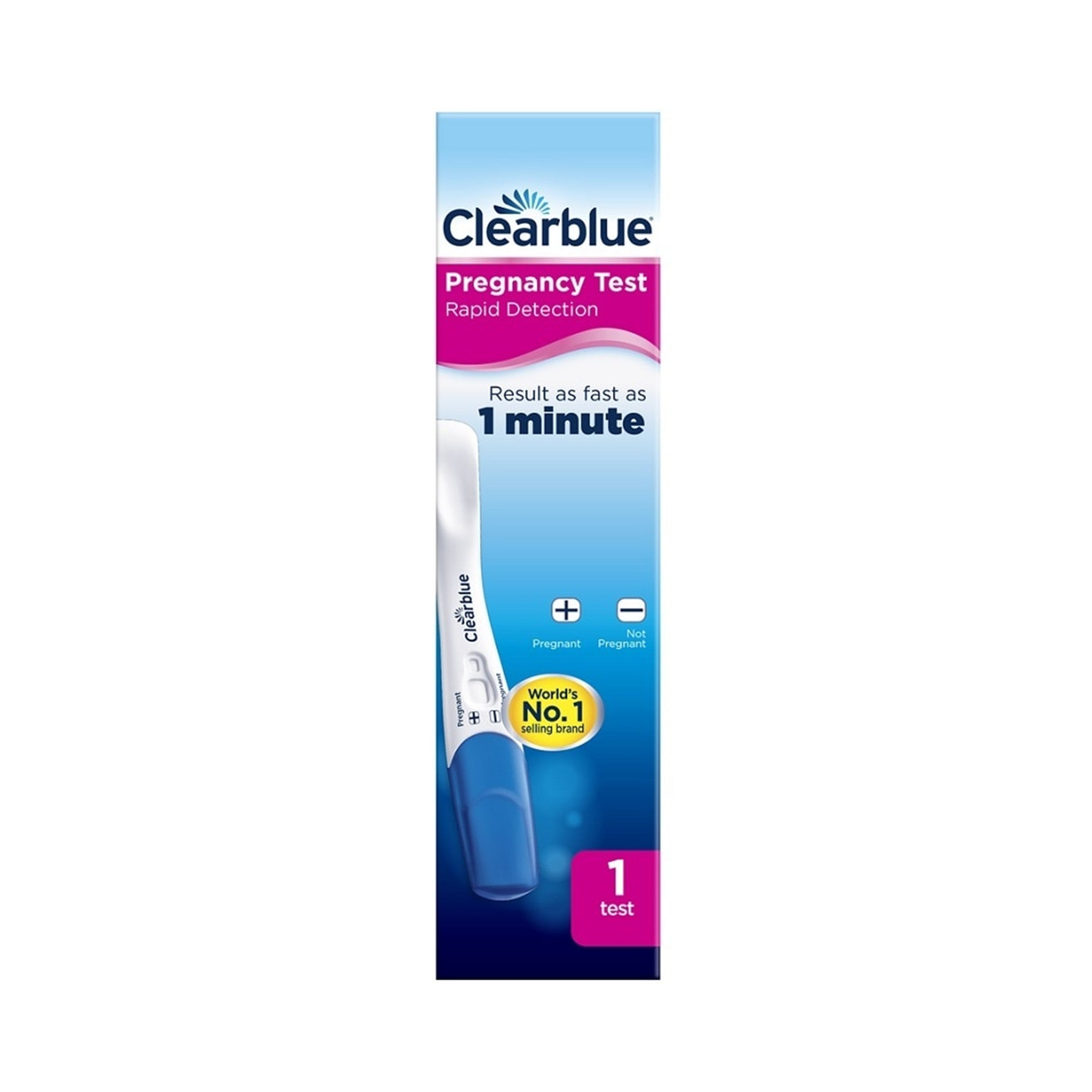 Clearblue Rapid Detection Pregnancy Test 1's
