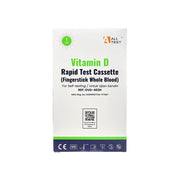 ALLTEST Vitamin D Rapid Test Cassette (Fingerstick Whole Blood) - REF OVD-402H (1's) - Self-Testing for Vitamin D Deficiency