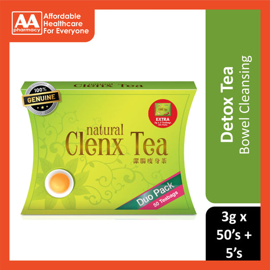 NH Natural Clenx Tea Tea Bag 3gx50's FOC 5's