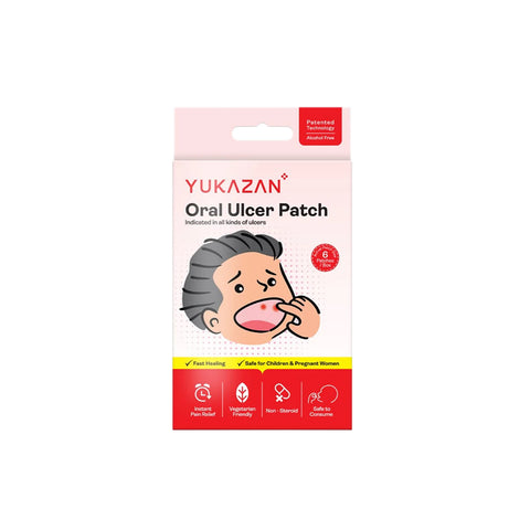 Yukazan Oral Ulcer Patch 6's (Non-Steroid)