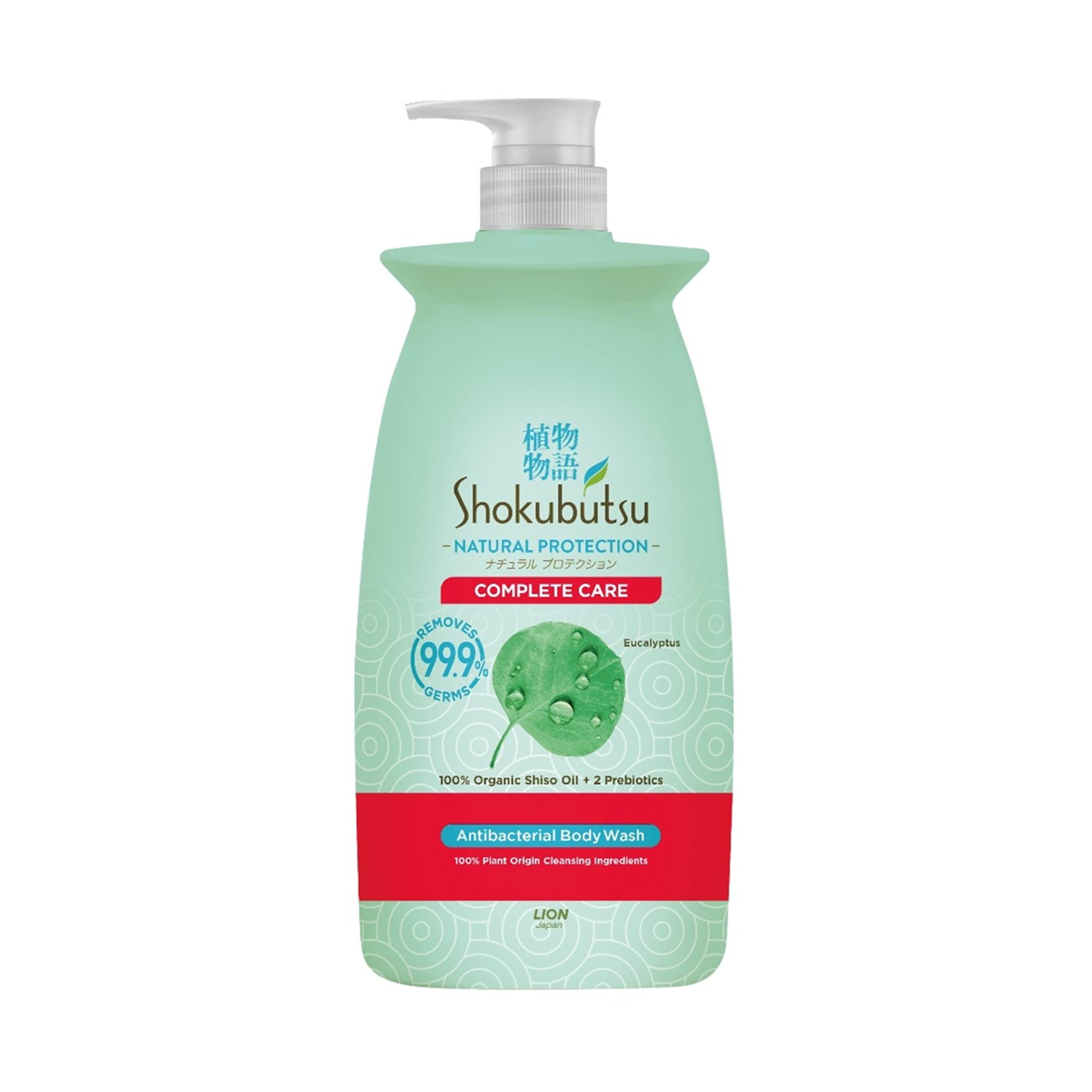 Shokubutsu Natural Protection Antibacterial Body Wash (Complete Care) 900g