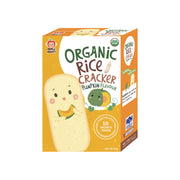 Apple Monkey Organic Rice Cracker - Pumpkin Flavour (10 x 3g)