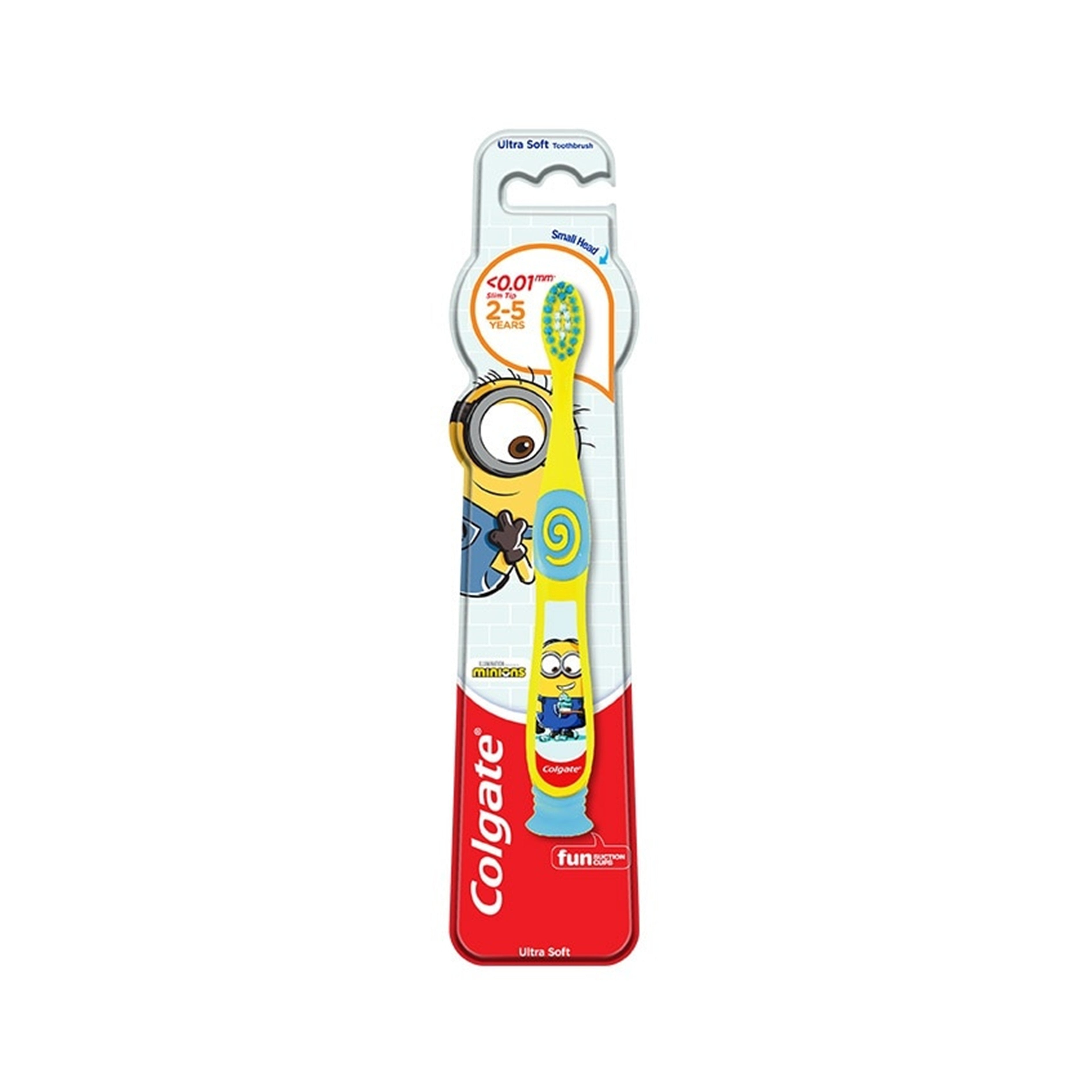 Colgate Minions (Ultra Soft, Small Head) Toothbrush 1's (For Children 2-5 Years)