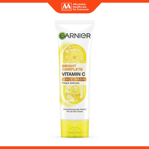 Garnier Bright Complete Vitamin C Face Wash 100mL
