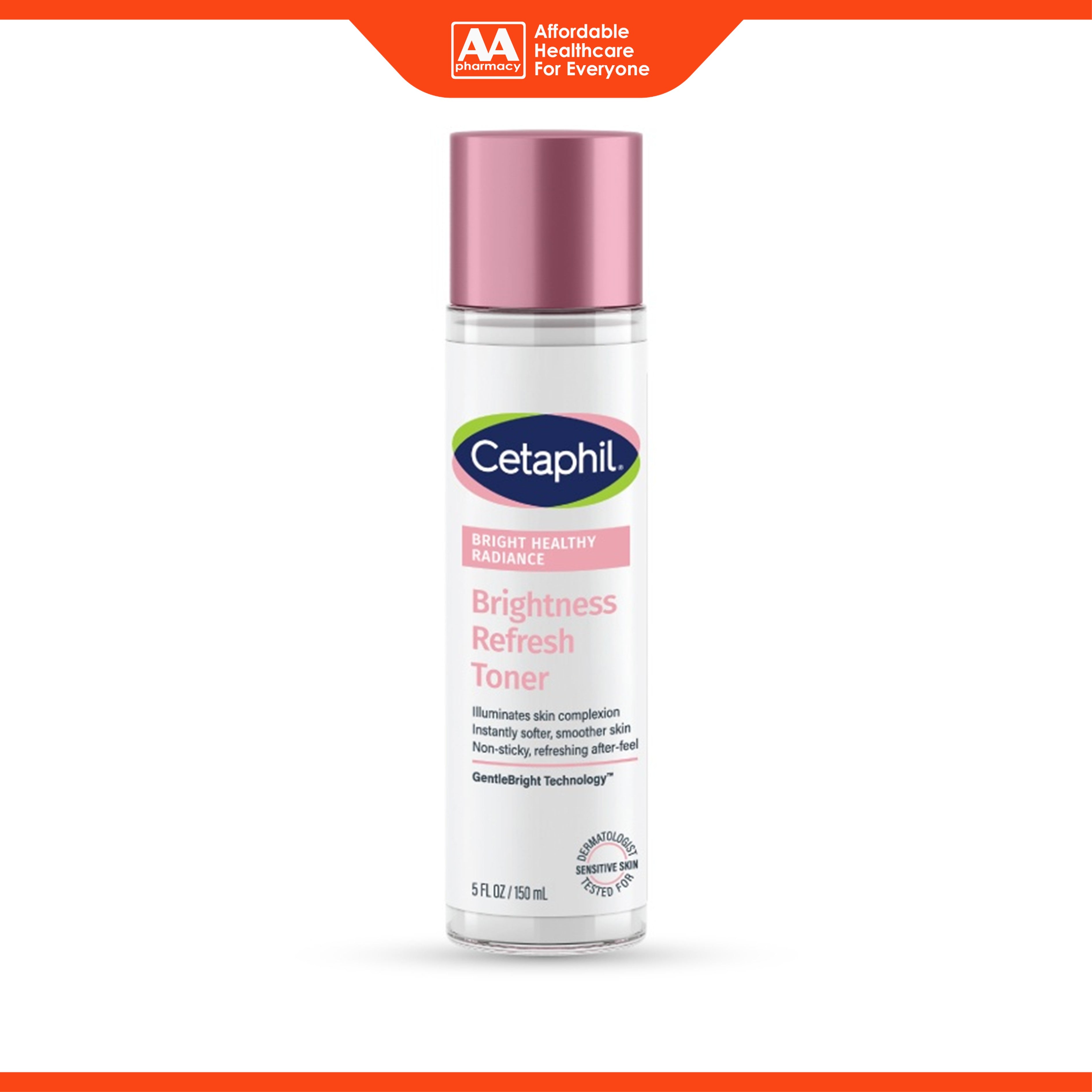 Cetaphil Bright Healthy Radiance Brightness Refresh Toner (150ml)