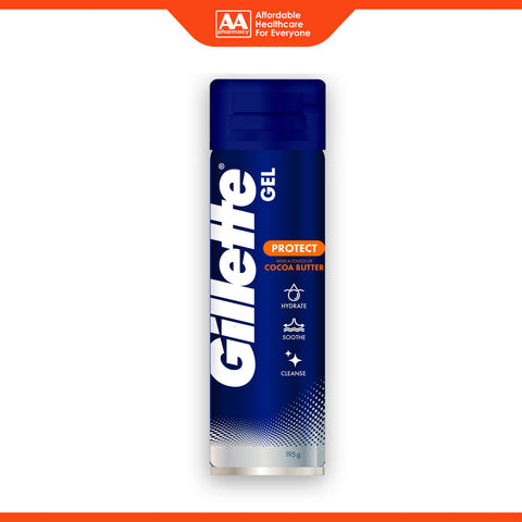 Gillette Protect with a Touch of Cocoa Butter Shave Gel 195g