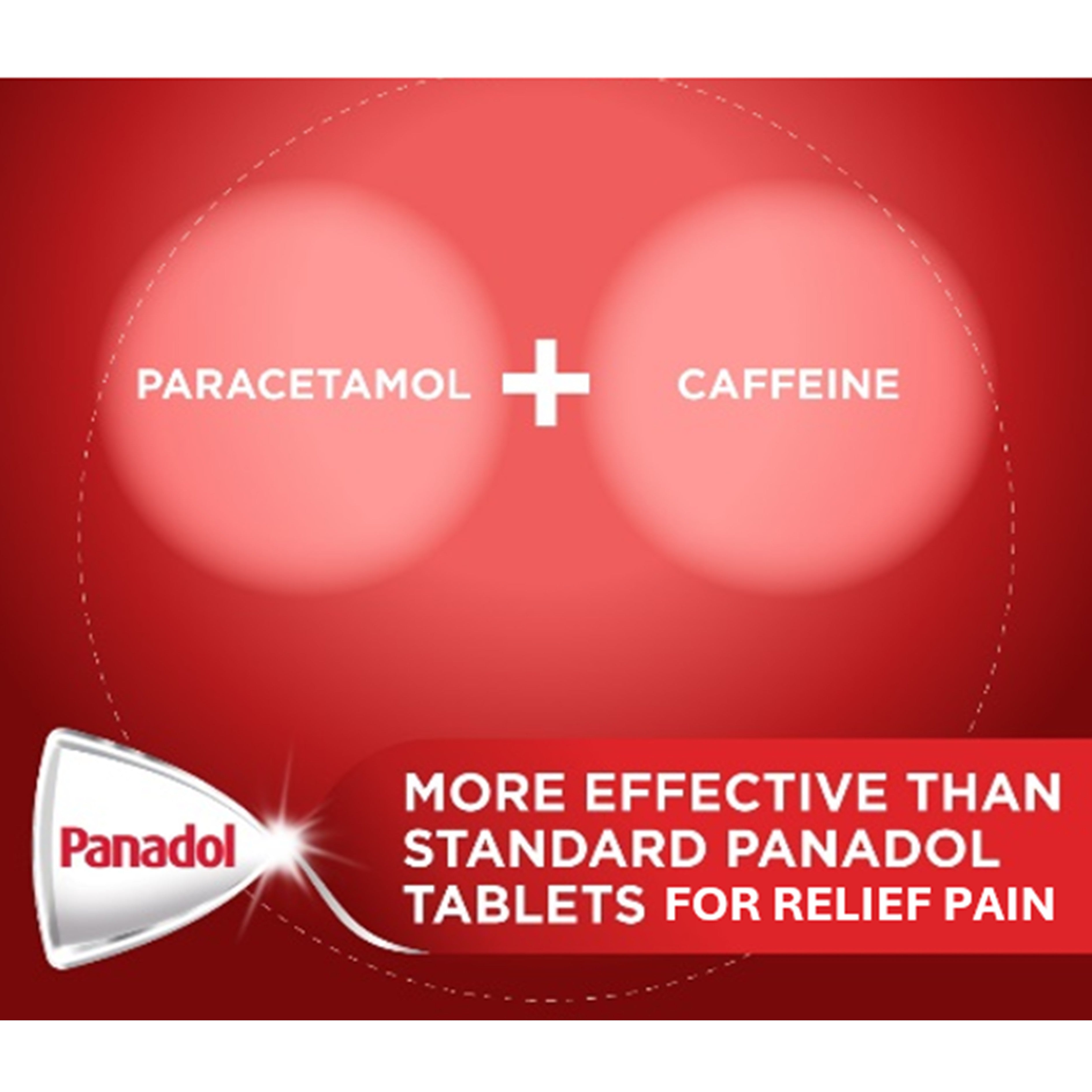 Panadol Extra (Paracetamol 500mg/Caffeine 65mg) Caplet 2x6's