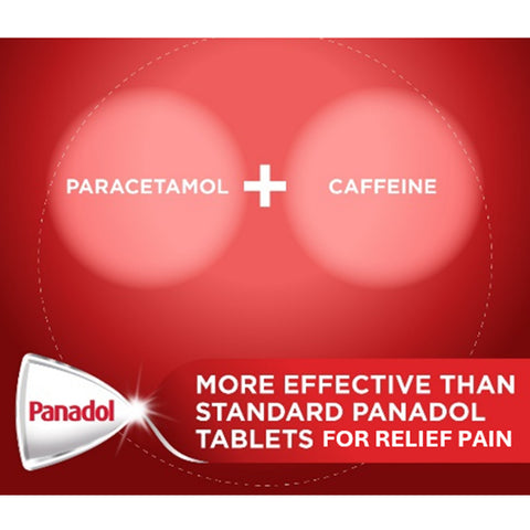 Panadol Extra (Paracetamol 500mg/Caffeine 65mg) Caplet 2x6's