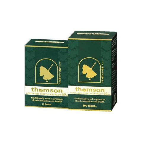 Thomson Activated Ginkgo Extract 40mg Tablet 500's FOC 30's