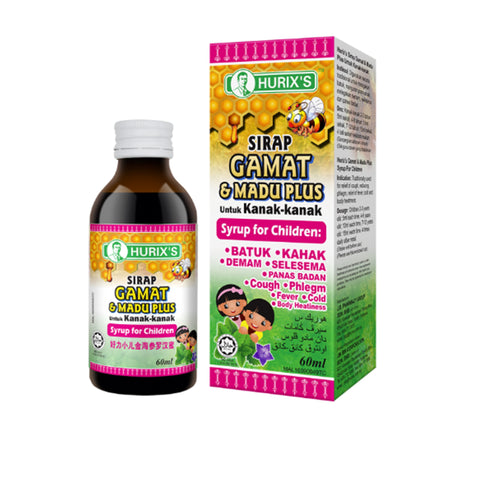 Hurix's Gamat and Madu Plus (Children) 60mL