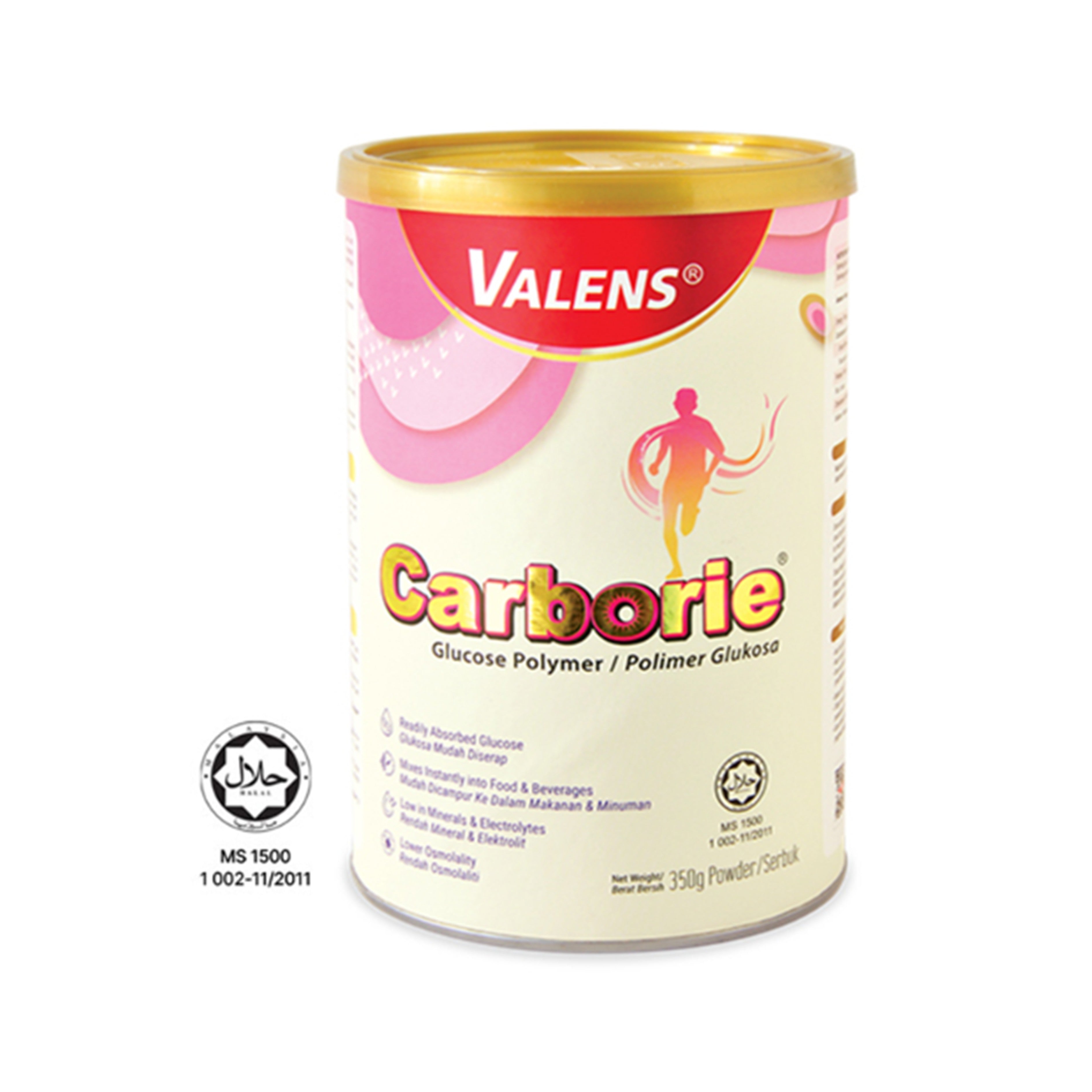 Valens Carborie Glucose Polymer (350g) - Readily Absorbed Glucose