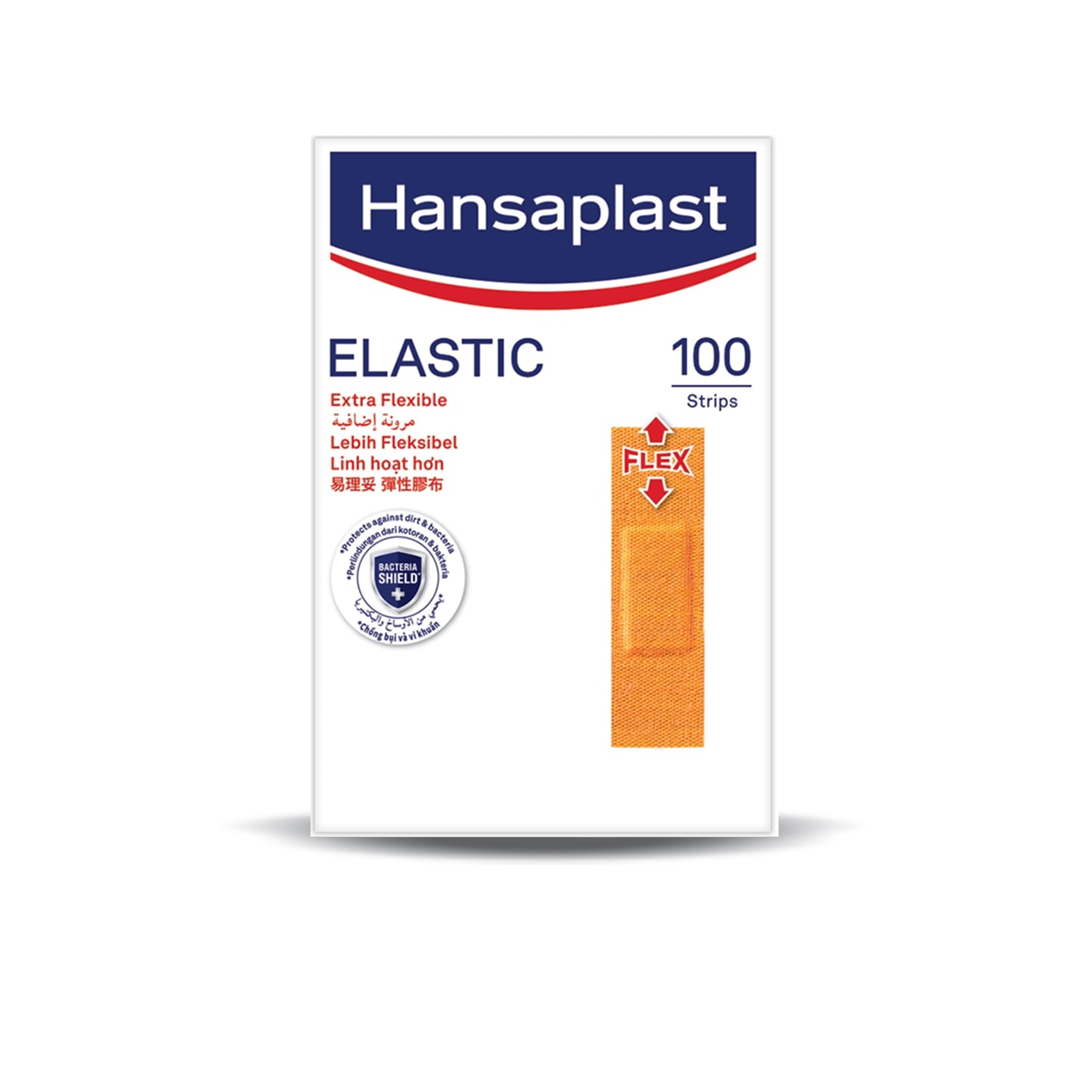 Hansaplast Elastic Extra Flexible Plaster 100's