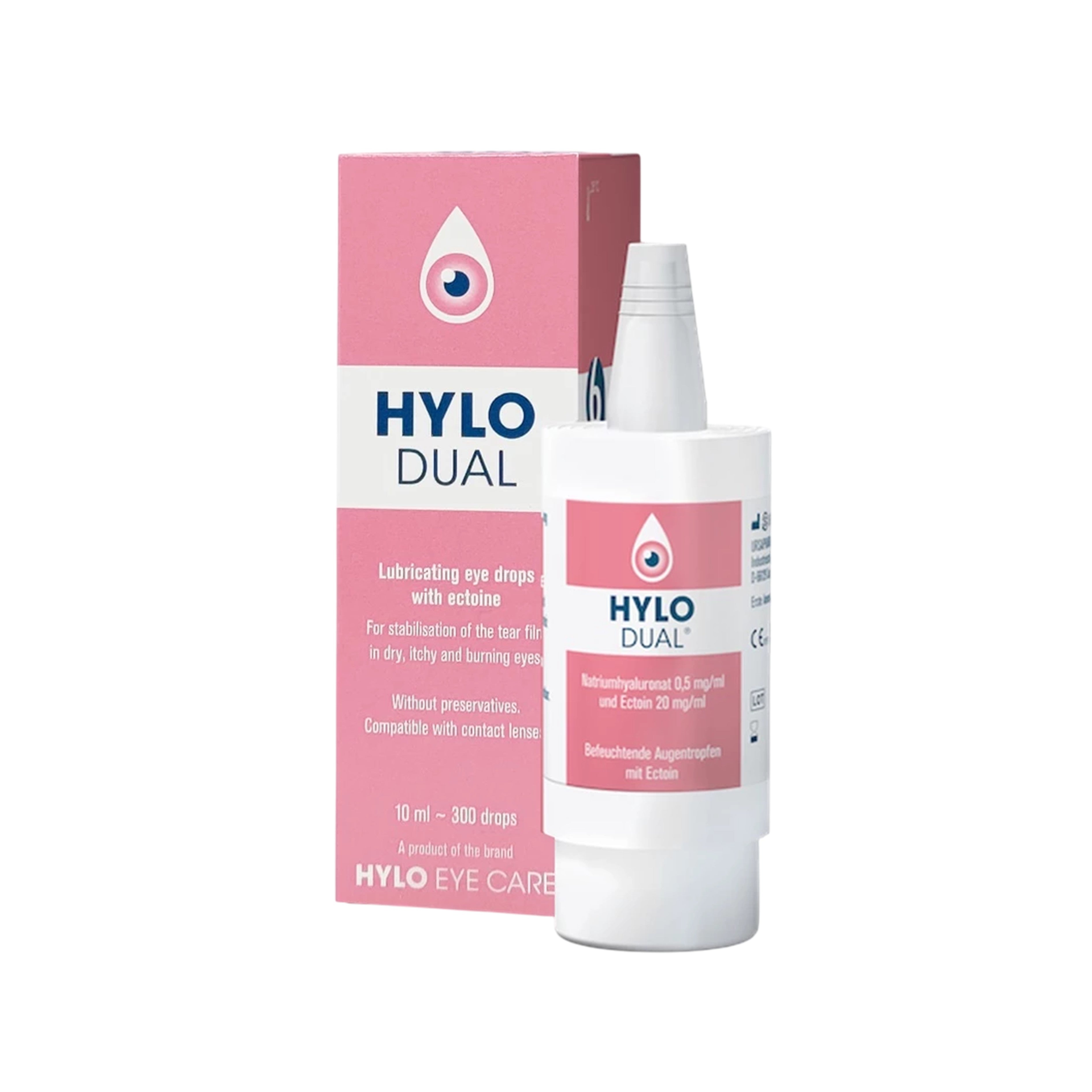 Hylo Dual Lubricating Eye Drops with Ectoine 10mL