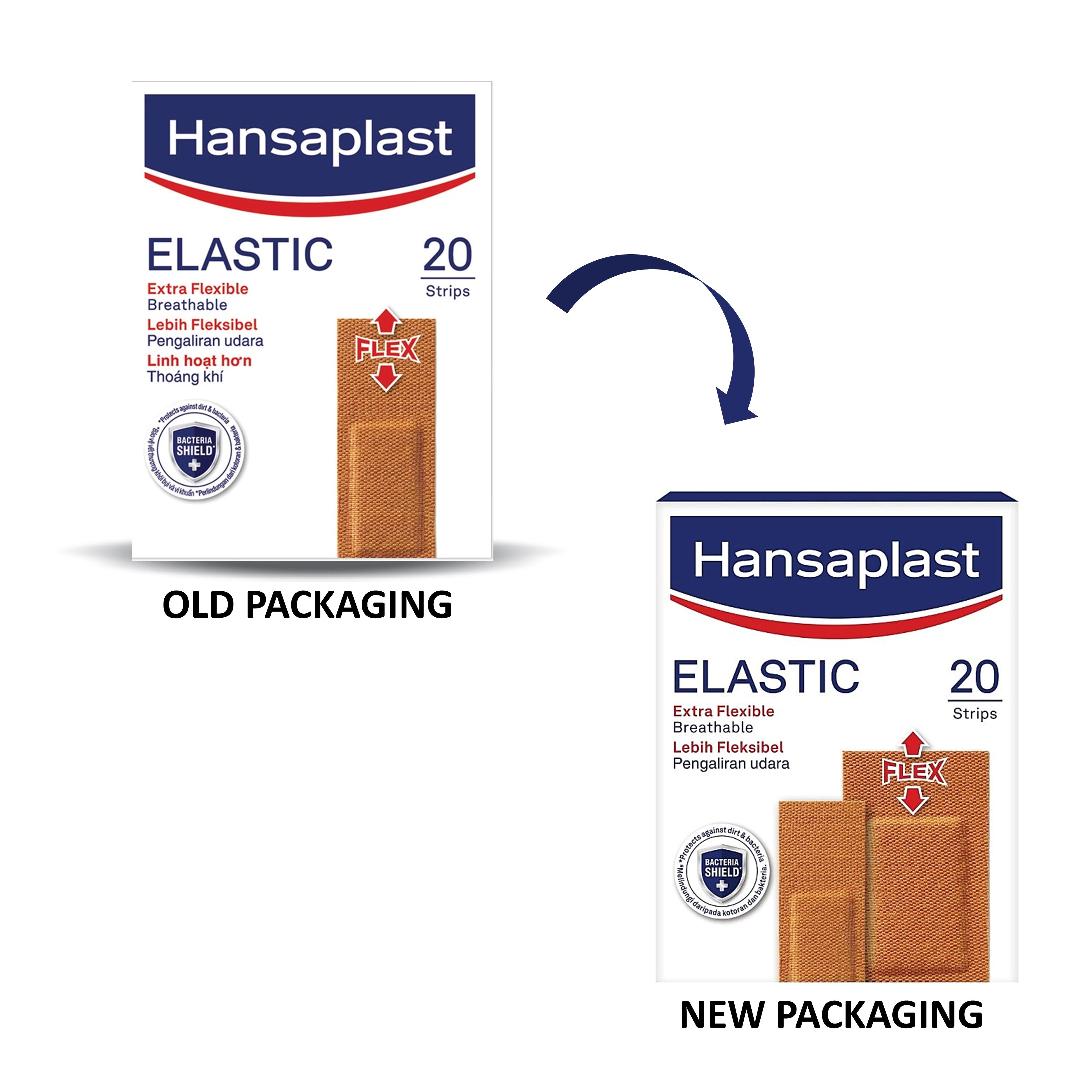 Hansaplast Elastic Extra Flexible Plaster (20's)