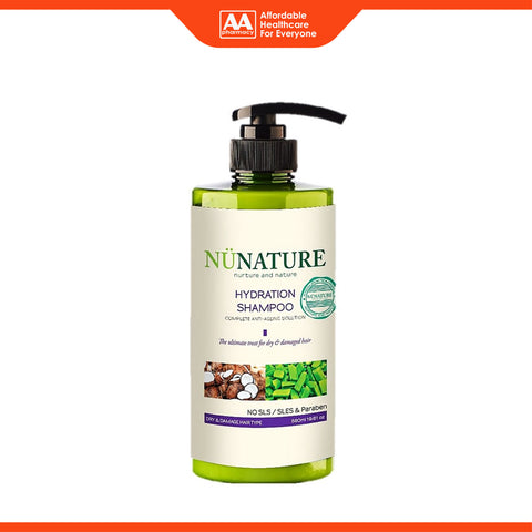 Nunature Hair Shampoo 580mL (Hydration)