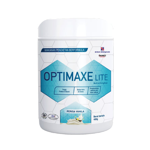 Optimaxe Lite Complete Balanced Nutrition 400g (Vanilla Flavour)