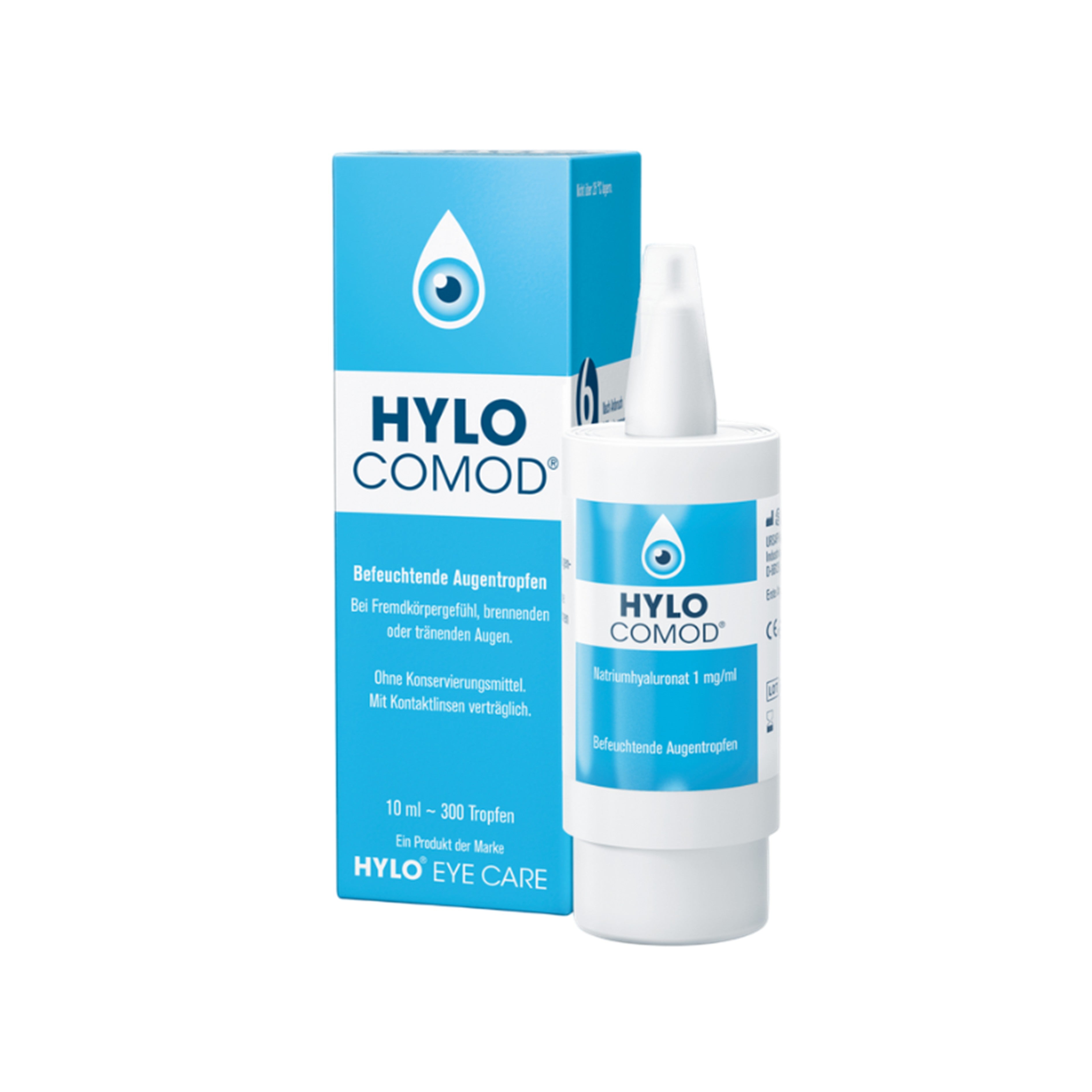 Hylo Comod Lubricating Eye Drops 10mL