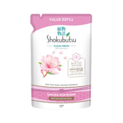 Shokubutsu Clean Fresh Refreshing Body Wash (Sakura Whitening) 800g (Refill Pack)