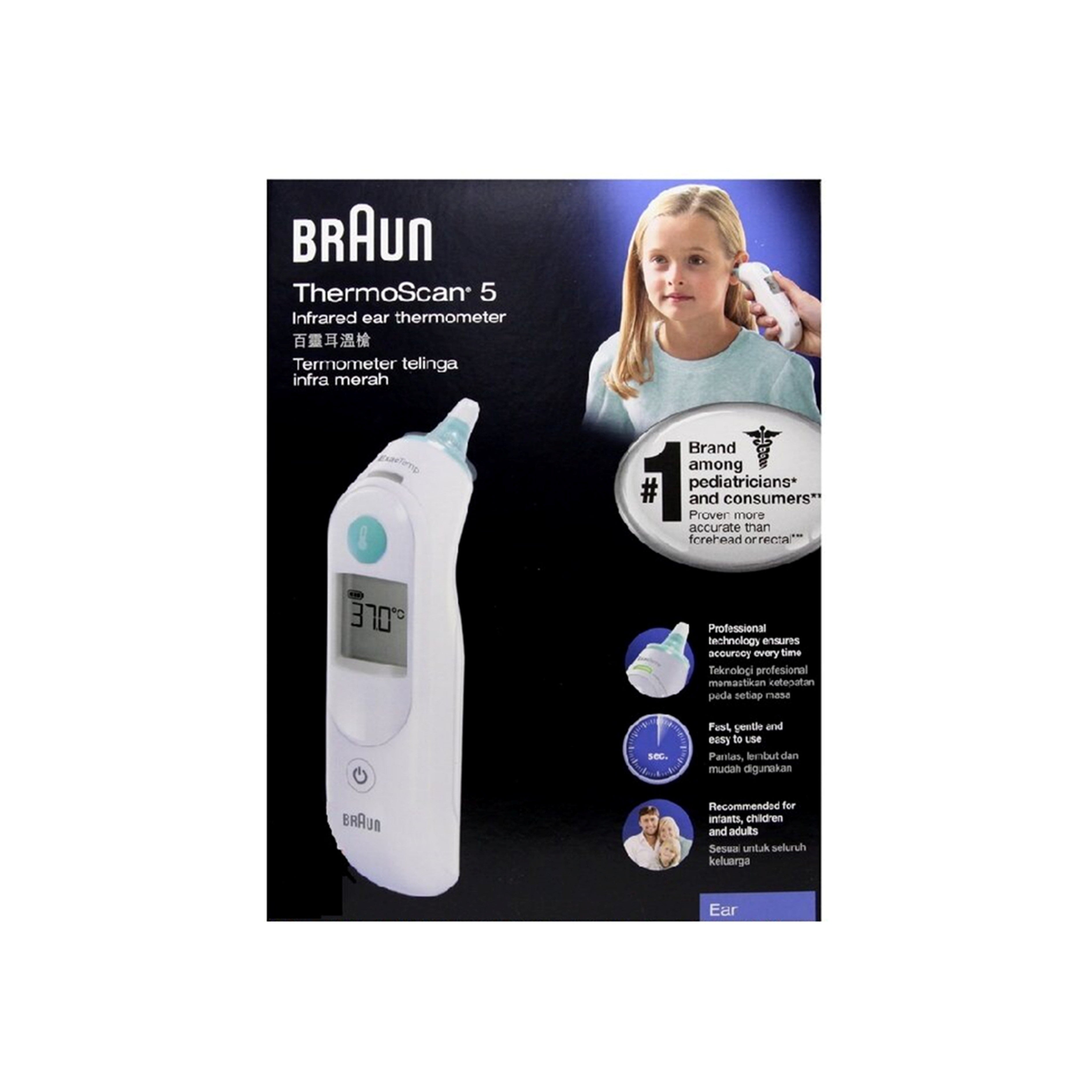 Braun ThermoScan 5 Infrared Ear Thermometer (IRT 6030) 1's