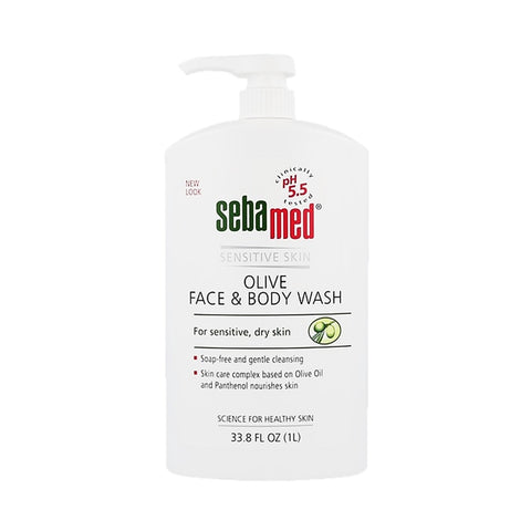 Sebamed Olive Face and Body Wash 1000mL