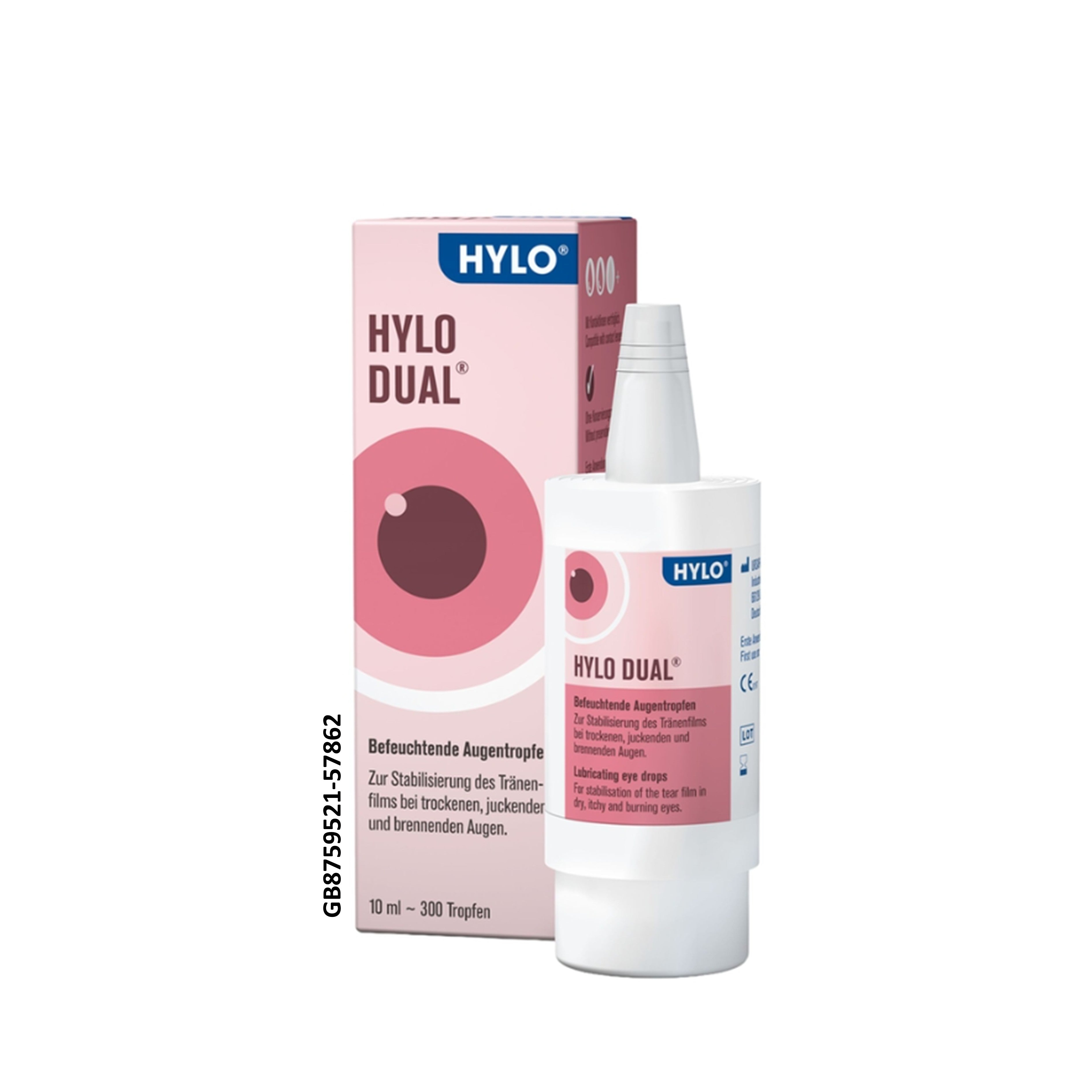 Hylo Dual Lubricating Eye Drops with Ectoine (10ml)