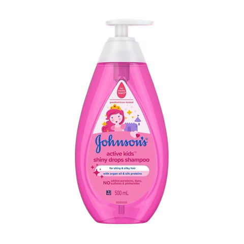Johnson's Active Kids (Shiny Drops) Shampoo 500mL