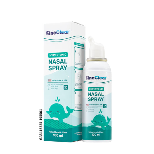 SineClear Hypertonic Nasal Spray 100mL (For Babies 0+ Months)
