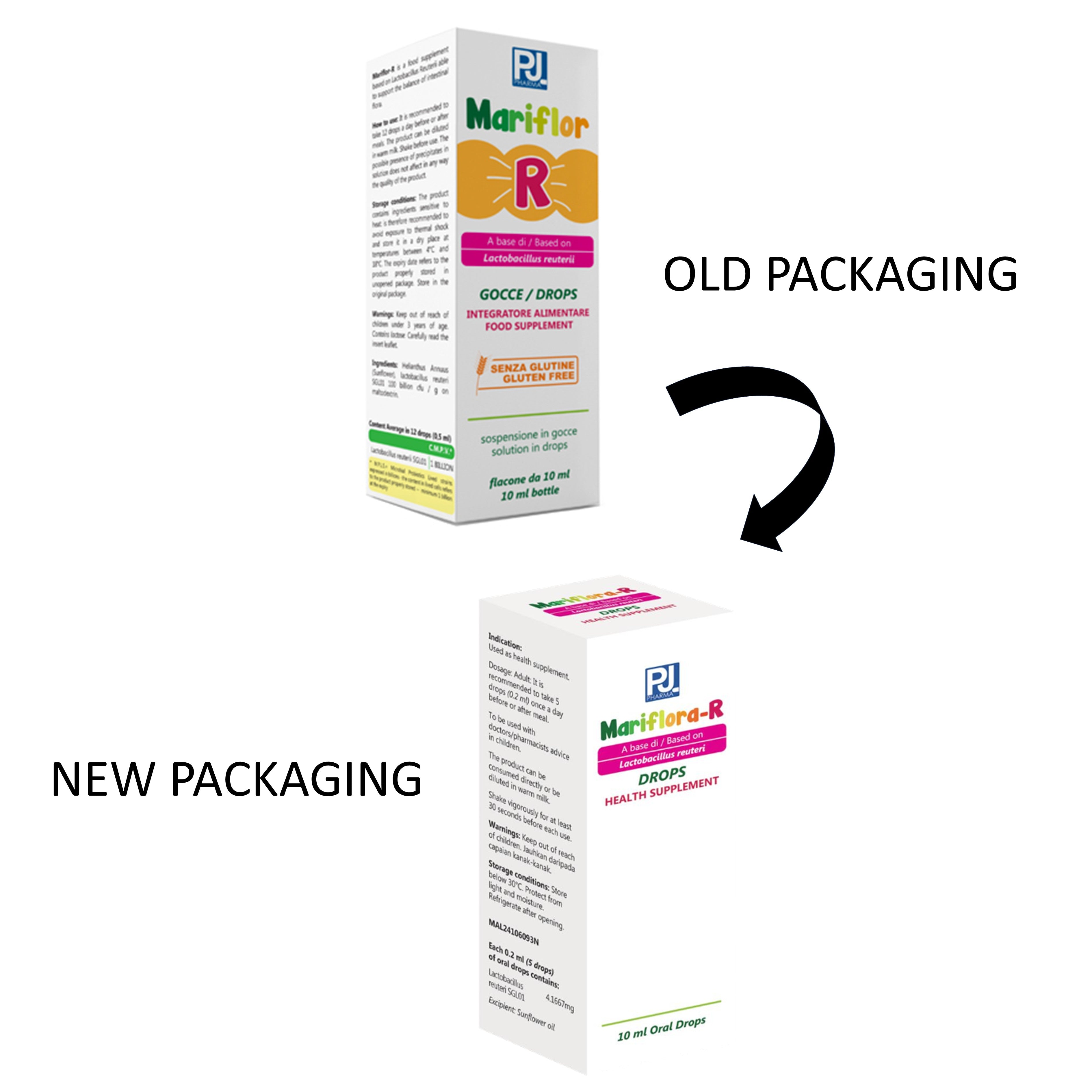 Mariflora-R Probiotic (Lactobacillus Reuteri SGL01) Drops 10mL