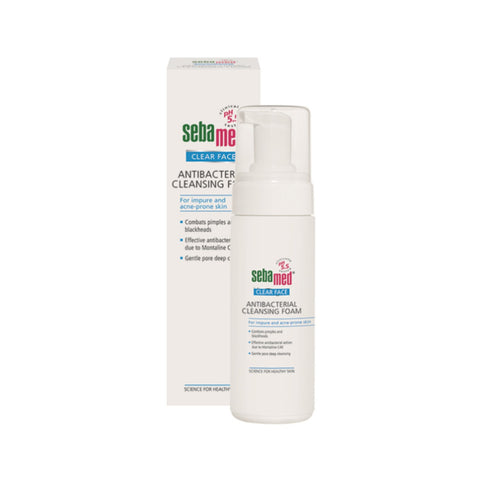 Sebamed Clear Face Antibacterial Cleansing Foam 150mL