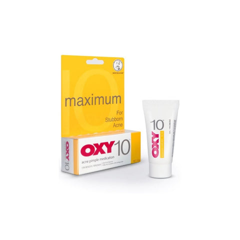 Oxy 10 Maximum (10% Benzoyl Peroxide) Acne Pimple Lotion 10g (For Stubborn Pimple)