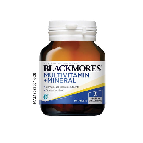 Blackmores Multivitamin + Mineral Tablet 30's