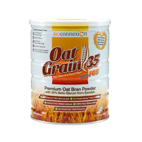 Bioconnexion Oat Grain 35 Premium Oat Bran Powder With FOS 500g