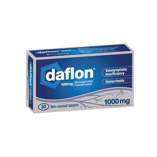 Daflon 1000mg Tablet 3x10's (Micronised Purified Flavonoid)