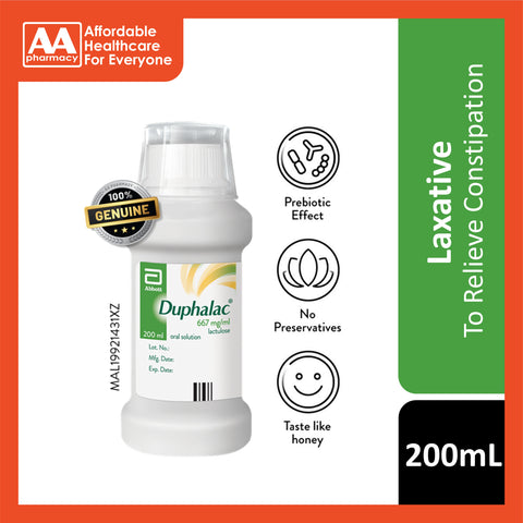 Duphalac Lactulose Oral Solution 200mL