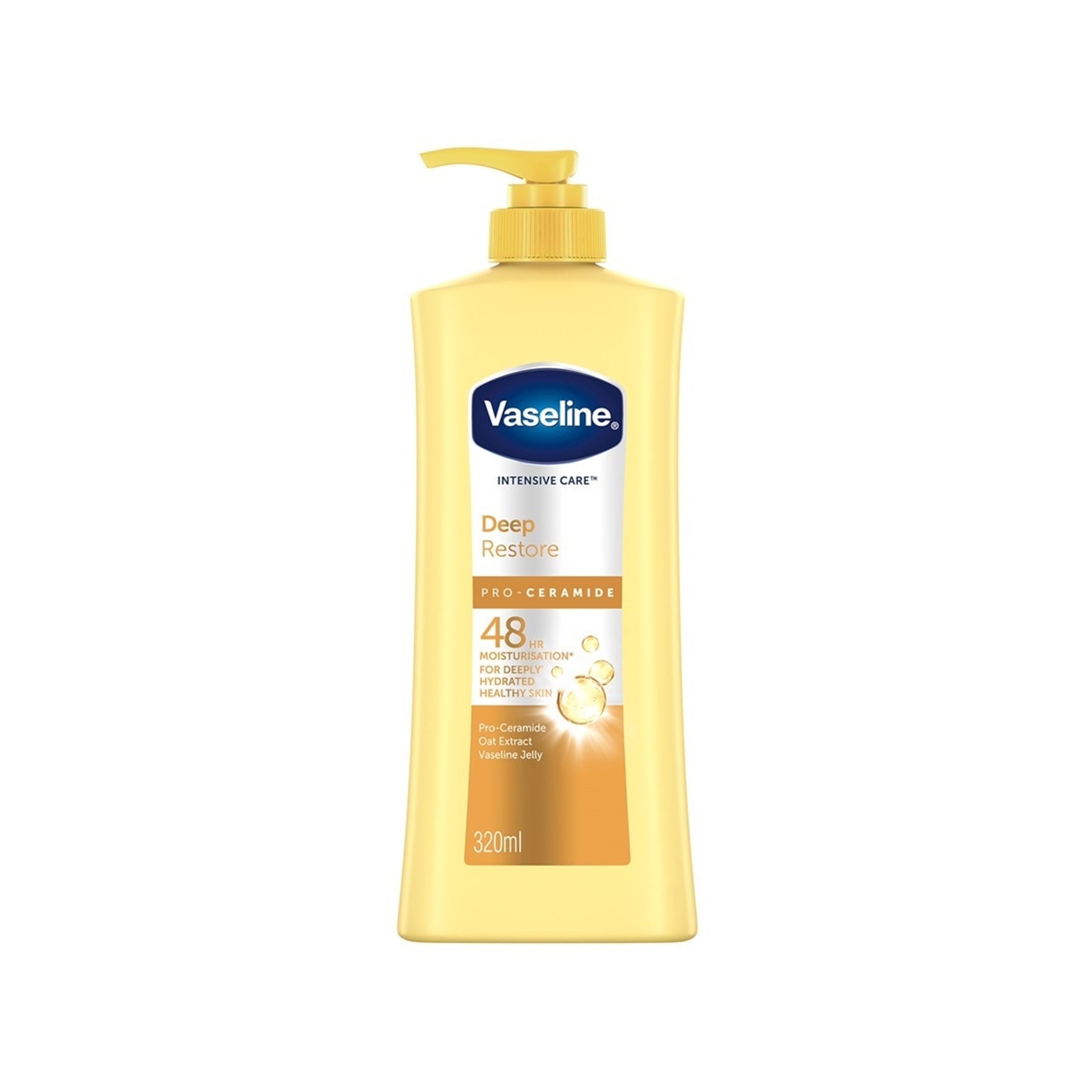 Vaseline Intensive Care Deep Restore Pro-Ceramide Body Moisturizer 320mL