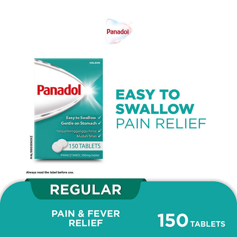 Panadol Regular 500mg Coated Tablet 15x10's