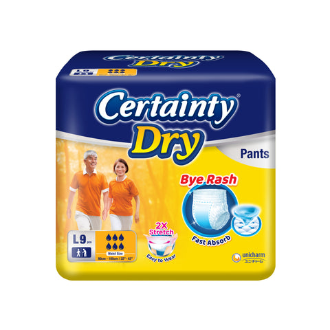 Certainty Dry Adult Pants Size L 9's (80-105cm / 32-42 inches)