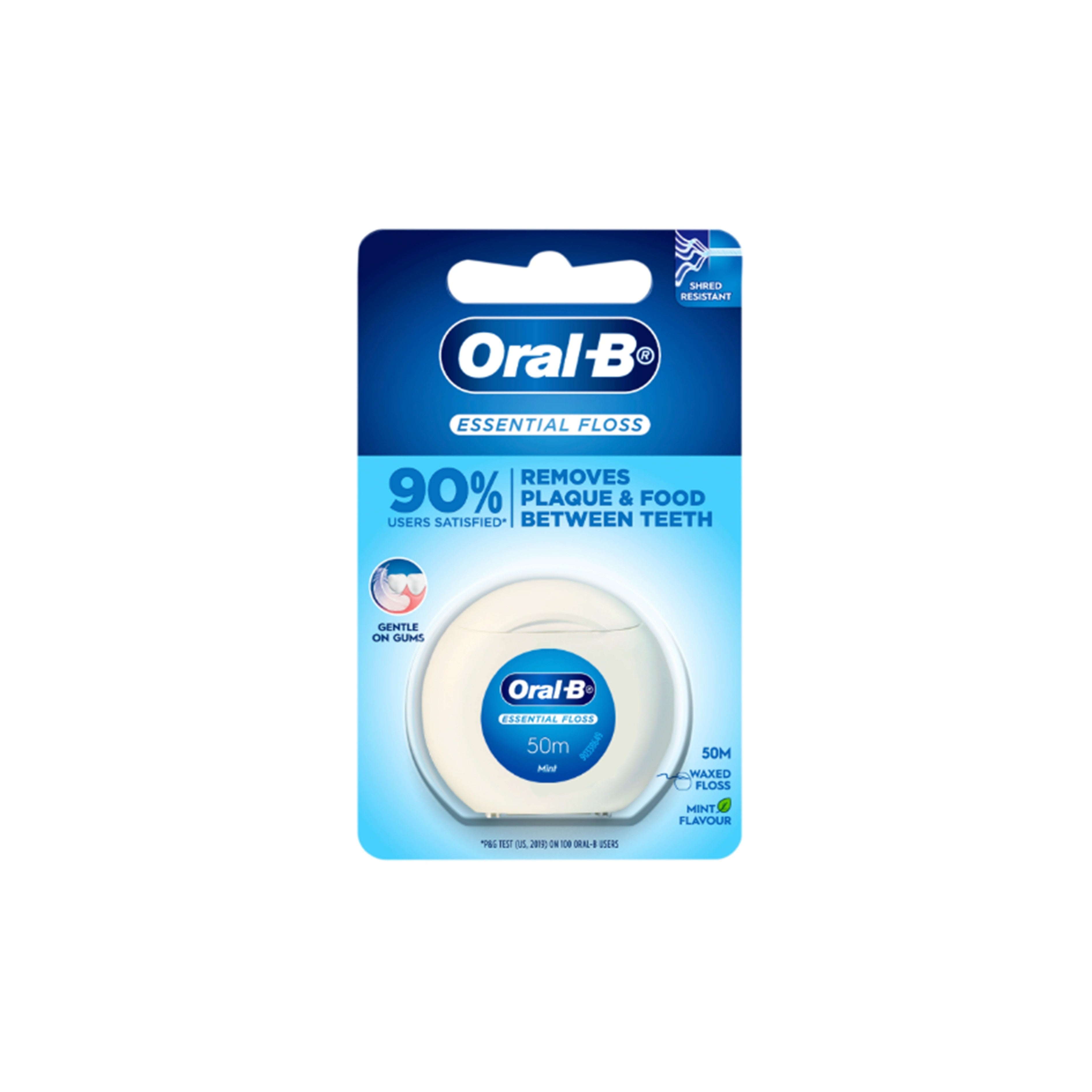 Oral-B Essential Waxed Floss 50m 1's