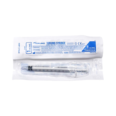 Terumo Syringe 1cc/mL 100's (Tuberculin)