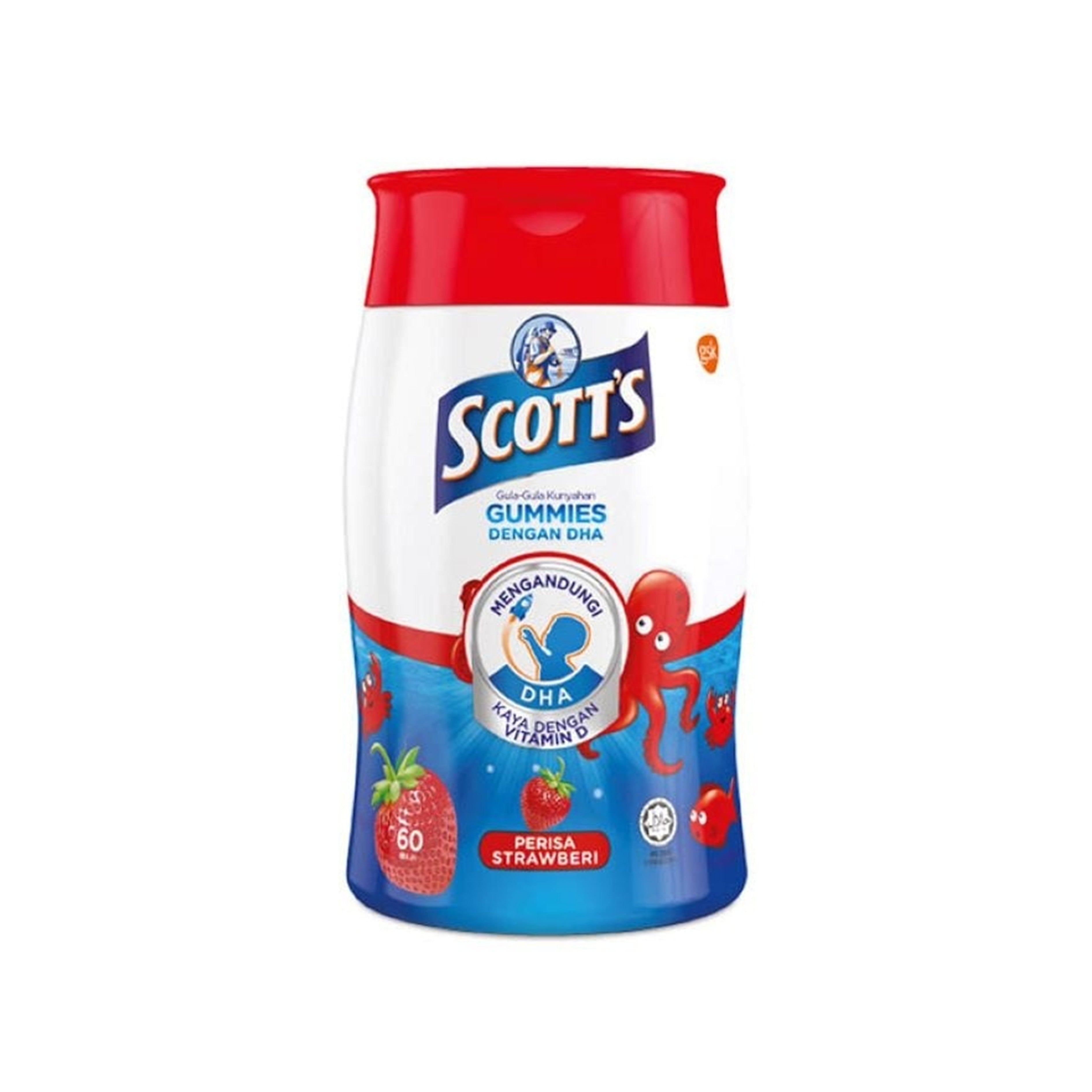 Scott's DHA Gummies (Strawberry Flavour) 60's