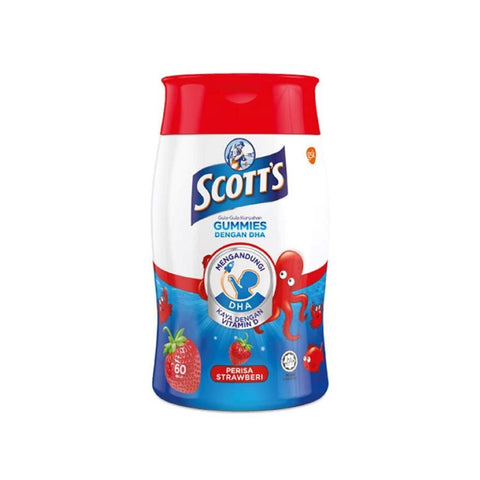 Scott's DHA Gummies (Strawberry Flavour) 60's