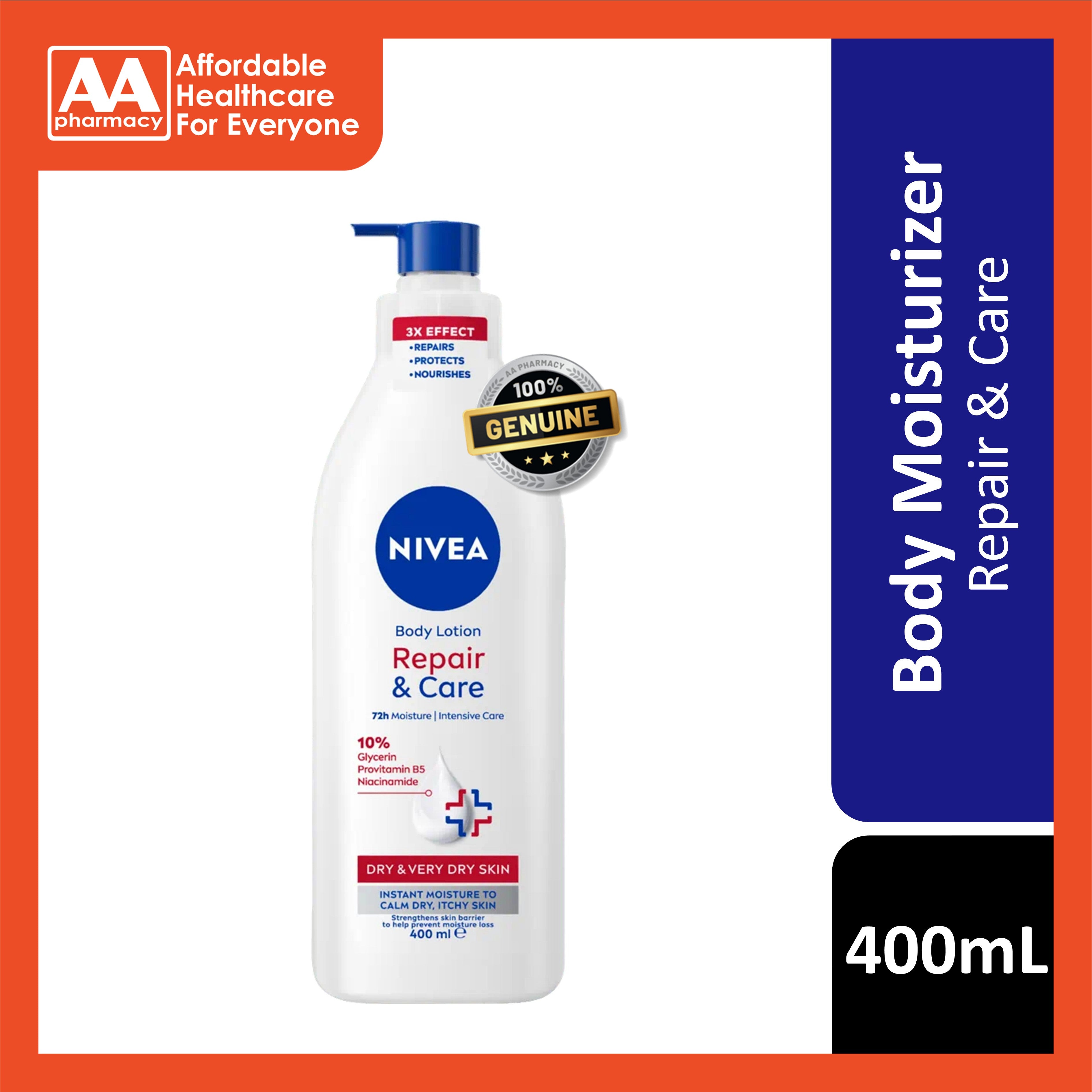 Nivea Body Lotion (Repair and Care) 400mL