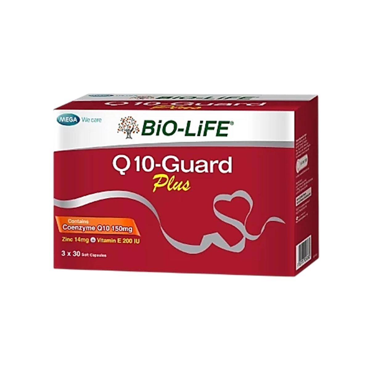 BiO-LiFE Q10-Guard Plus 150mg Soft Capsule (3 x 30's)