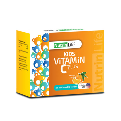NutrinLife Kids Vitamin C Plus Chewable Tablet 2x30's