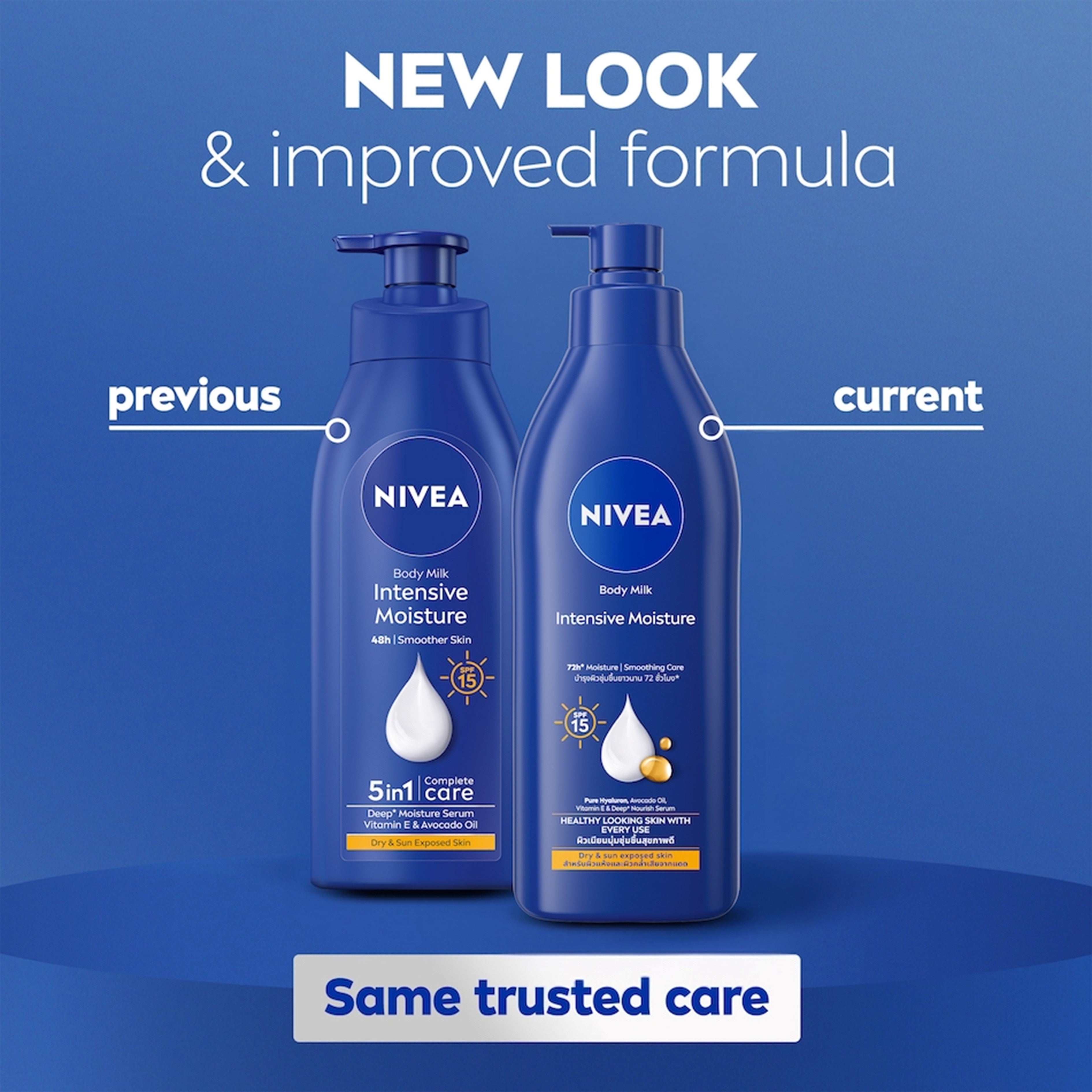 Nivea Intensive Moisture Body Milk SPF15 (350ml)