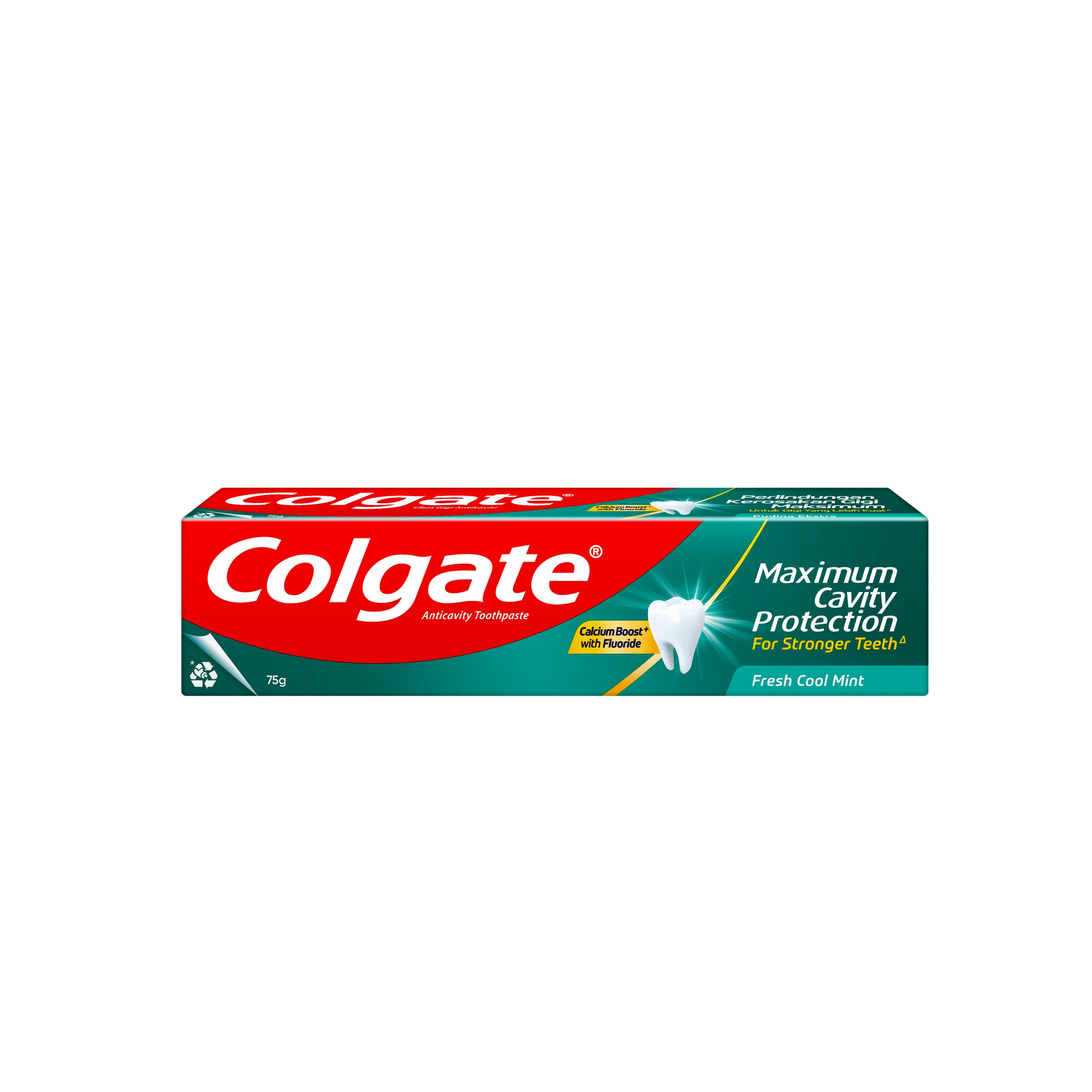 Colgate Maximum Cavity Protection Toothpaste - Fresh Cool Mint (75g)