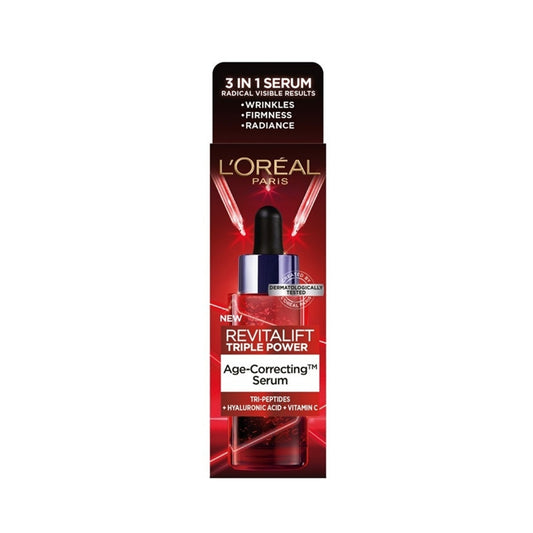 L'Oréal Paris RevitaLift Triple Power Age-Correcting Serum 30mL