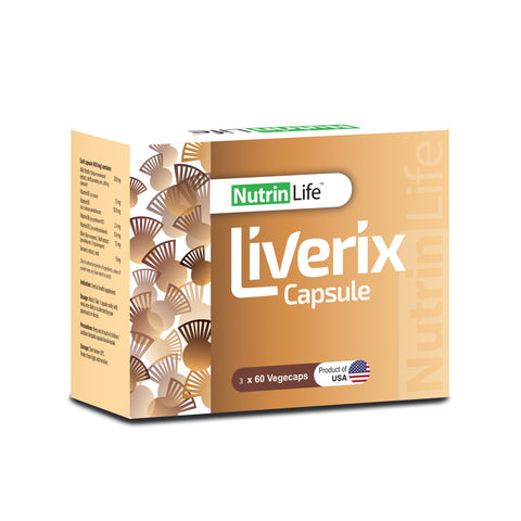NutrinLife Liverix Vegecapsule 3x60's [New Packaging]