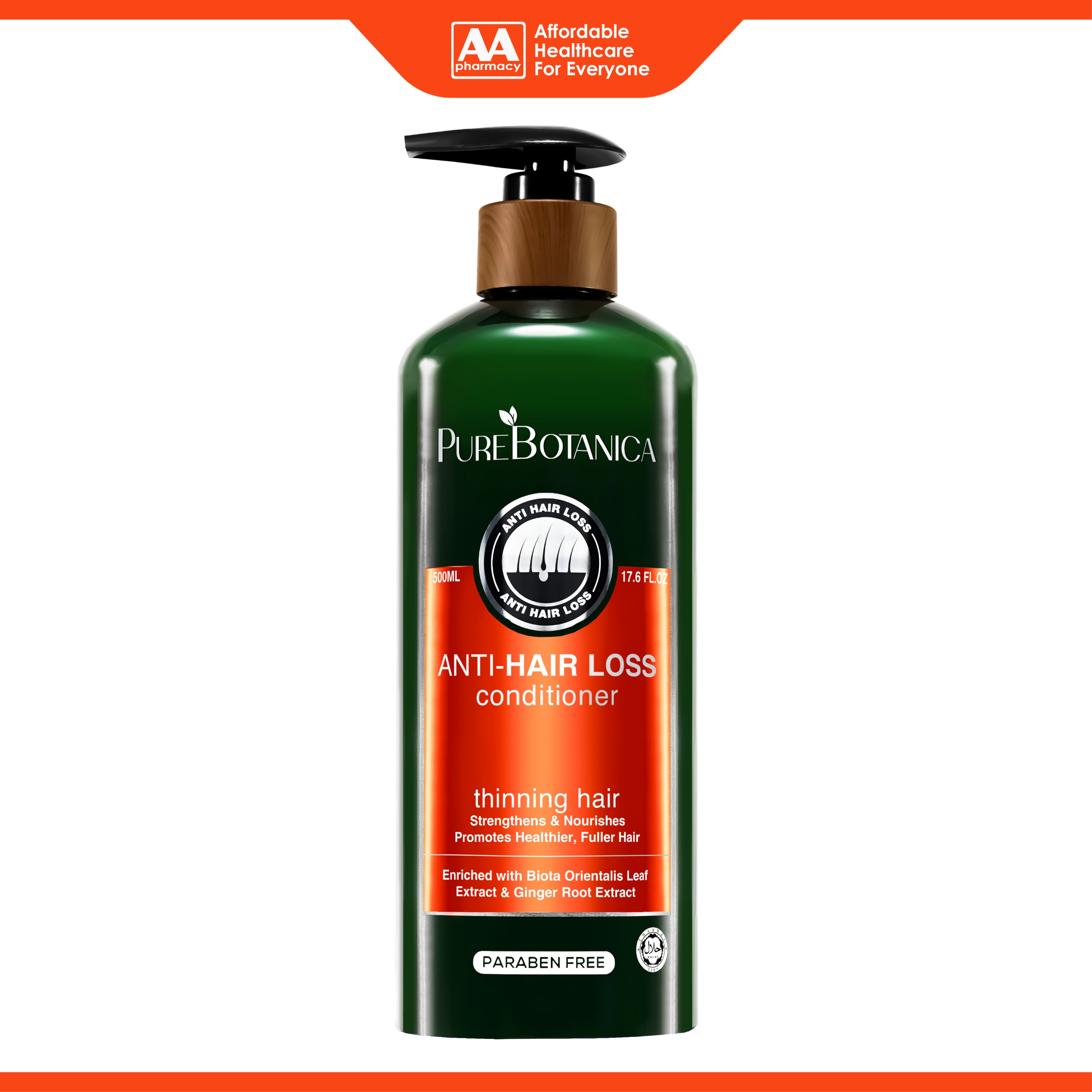 PureBotanica Anti-Hair Loss Conditioner 500mL