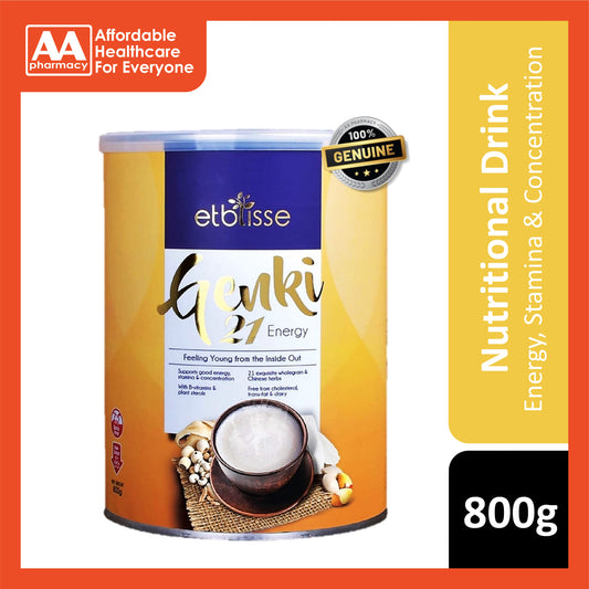 Etblisse Genki 21 Energy Multigrain Cereal Drink 800g